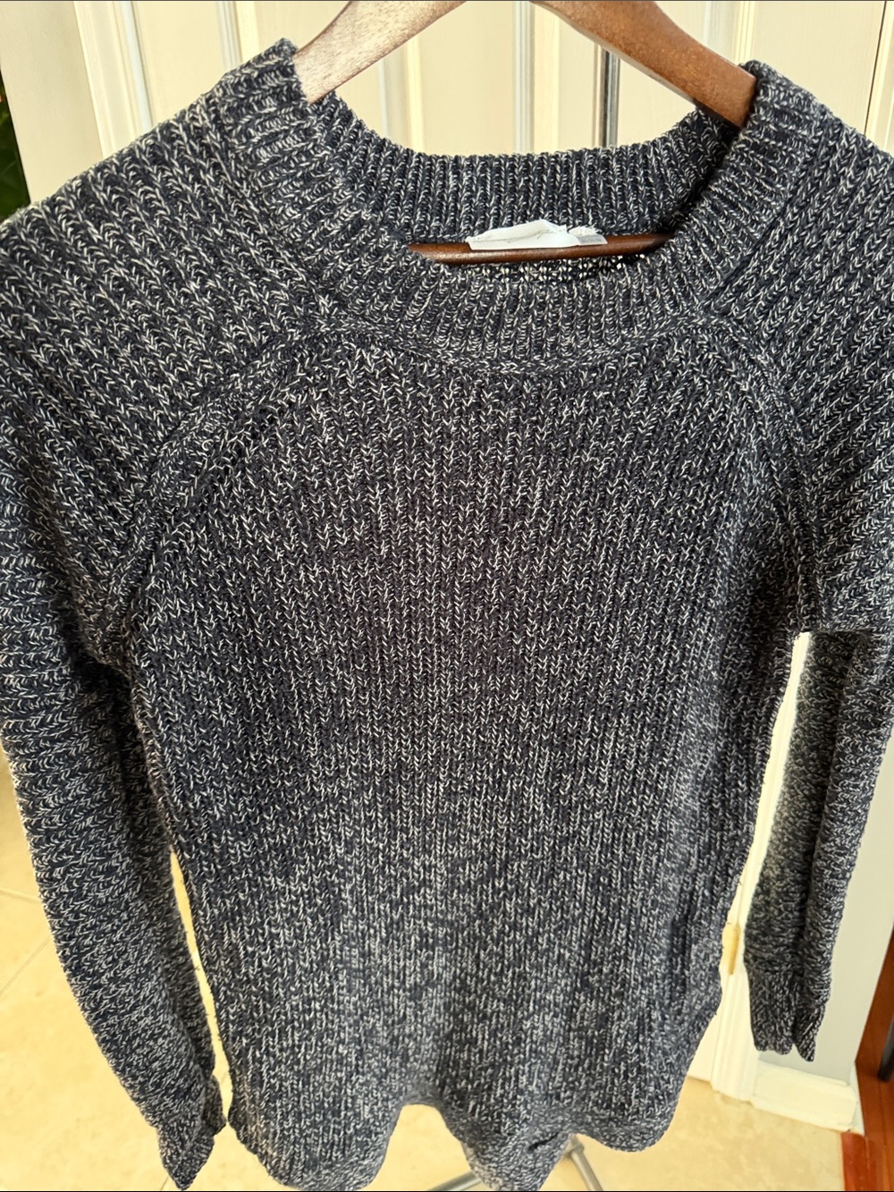 RD Style Marled Charcoal Crewneck Sweater